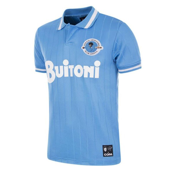 Authentic Camiseta Napoli 1ª Retro 1986 1987